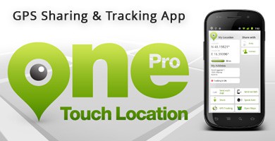 One Touch Location App (iPhone, Android)